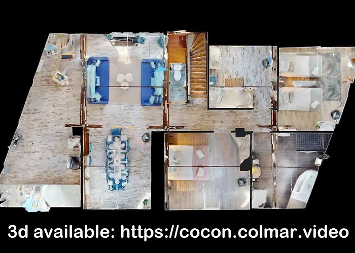 Le Cocon Colmarien - Proche Centre Ville Et Gare - Stationnement Gratuit - 10 Personnes